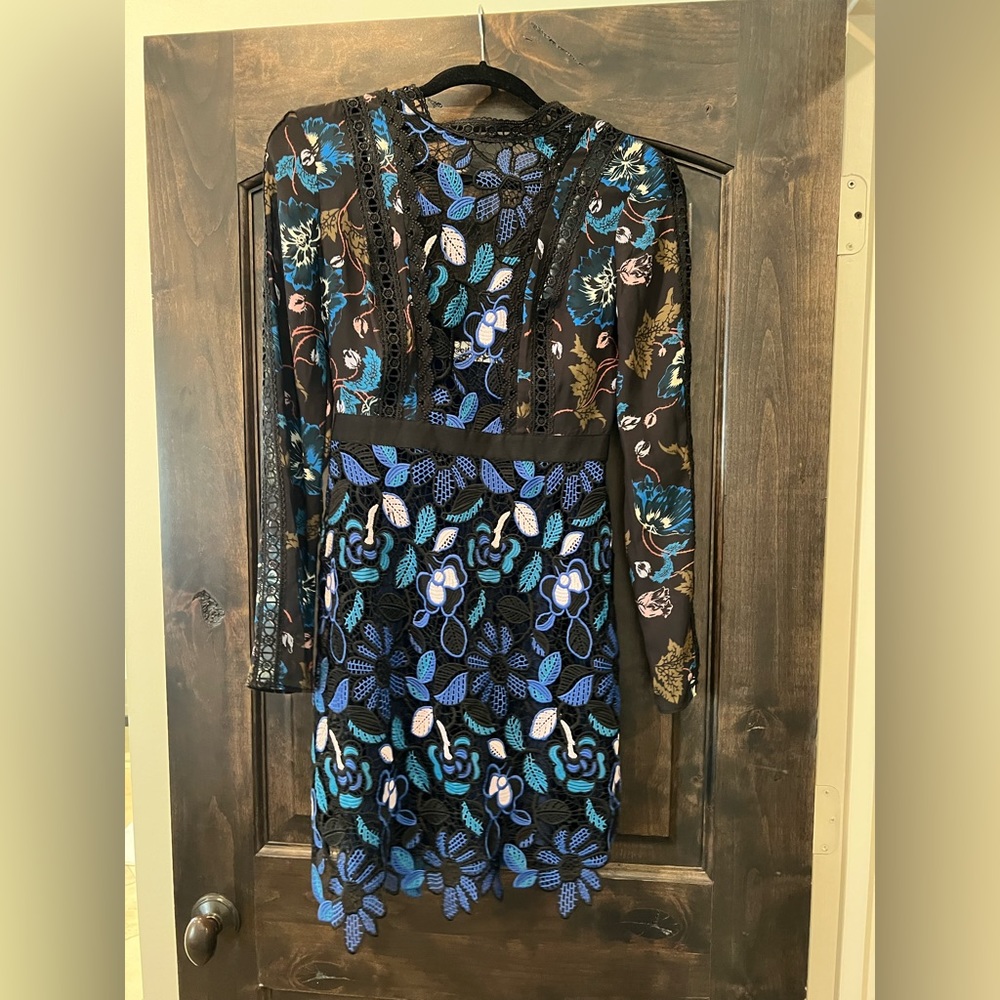 Self portrait mini dress